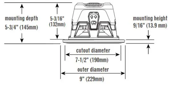 JBL STADIUM 122SSI 12 Inch (300mm) High Performance Car Audio Subwoofer - SPECIFICATIONS