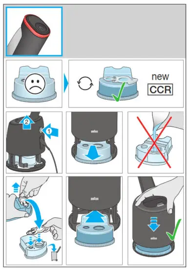 BRAUN 5434 Electric Razor for Men Flex Head Foil Shaver - Fig 5