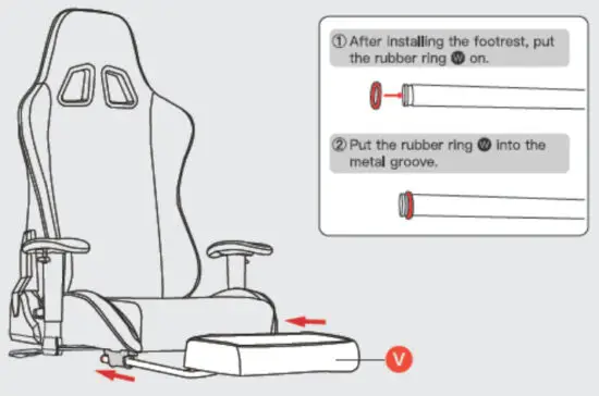 GTRACING GT890MF Gaming Chair with Speakers - figure 10
