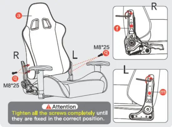 GTRACING GT890MF Gaming Chair with Speakers - figure 7