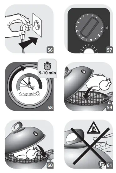 Tefal BG916 Aromati Q Grill - figure 12