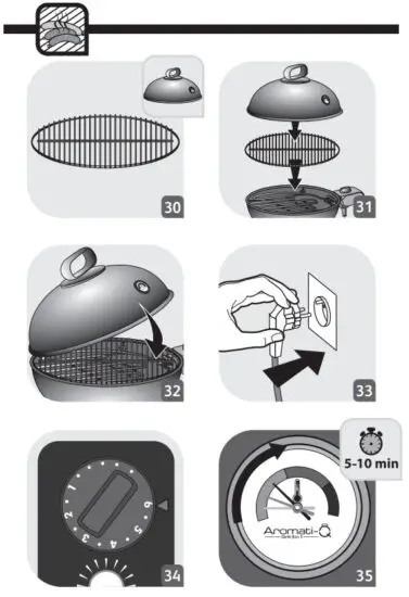 Tefal BG916 Aromati Q Grill - figure 7