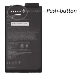 B360 Notebook Computer - Checking the Battery Level