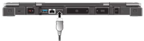 B360 Notebook Computer - HDMI connector