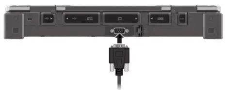 B360 Notebook Computer - Select Expansion models have a serial port