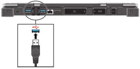 B360 Notebook Computer - USB Type-A