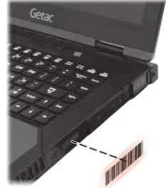 B360 Notebook Computer - Using the Barcode Scanner