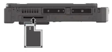 B360 Notebook Computer - Using ExpressCards