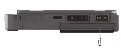 B360 Notebook Computer - You cannot eject a disc