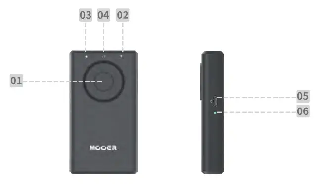 MOOER Prime P1 Intelligent Pedal 1