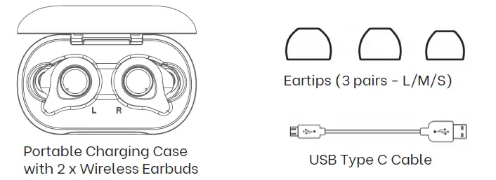 mistral MAAT-X7 Wireless Earbuds-1