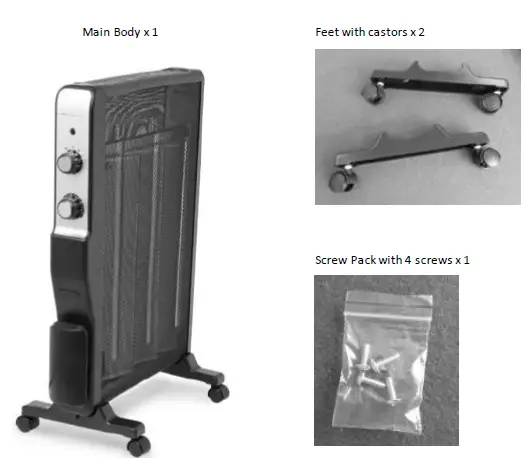 Goldair GMH211 1500W Micathermic Heater 1