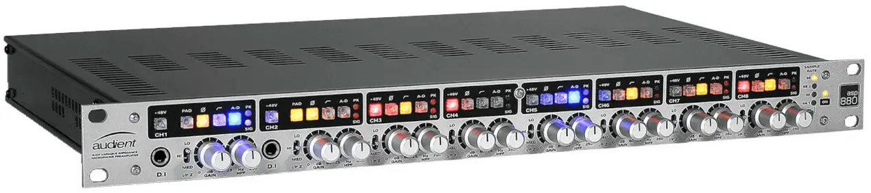 Audient 8Channel Mic Preamp with ADC