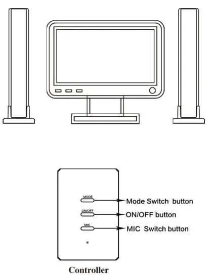 ZUUKOO LIGHT HSP WF 09 Smart LED Light Bar RGB Smart LED Lamp - fig