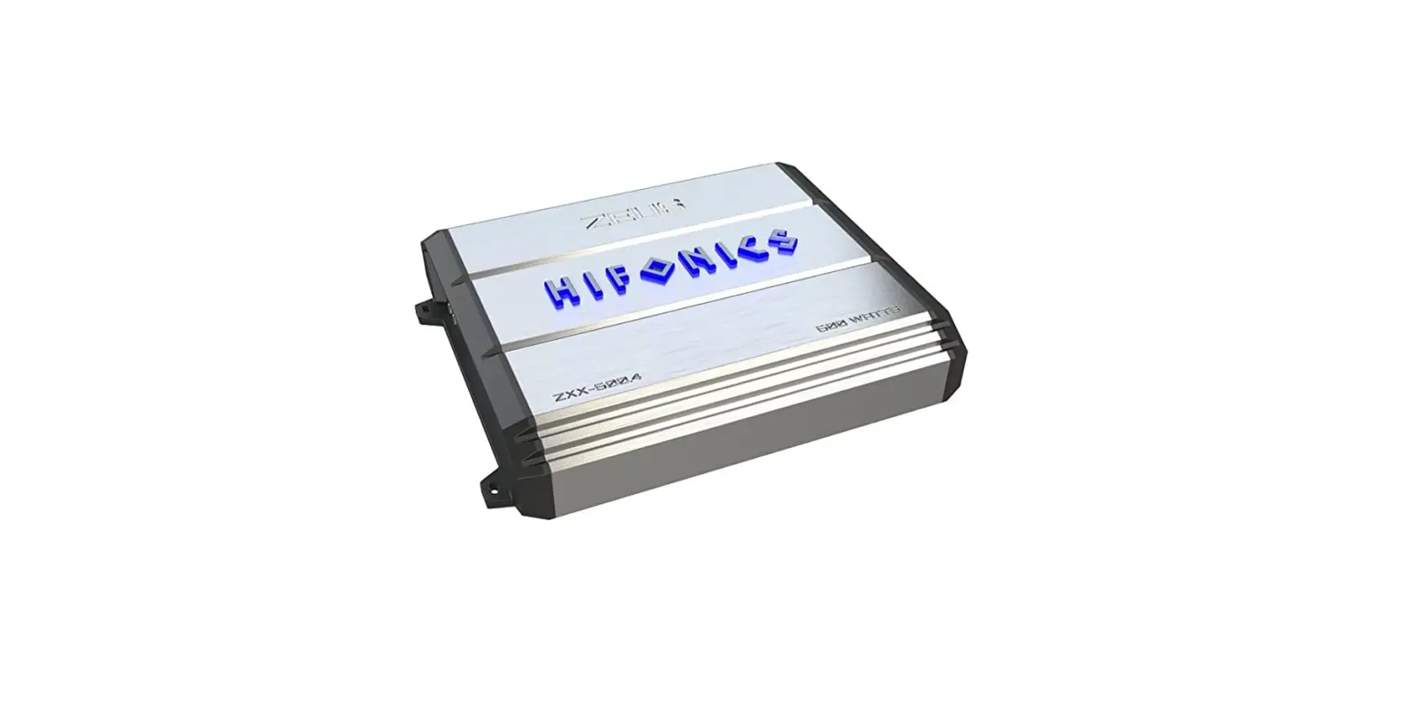 Hifonics Zxr600/2 Zeus Power Digital Class D 2-channel Amplifier User Manual