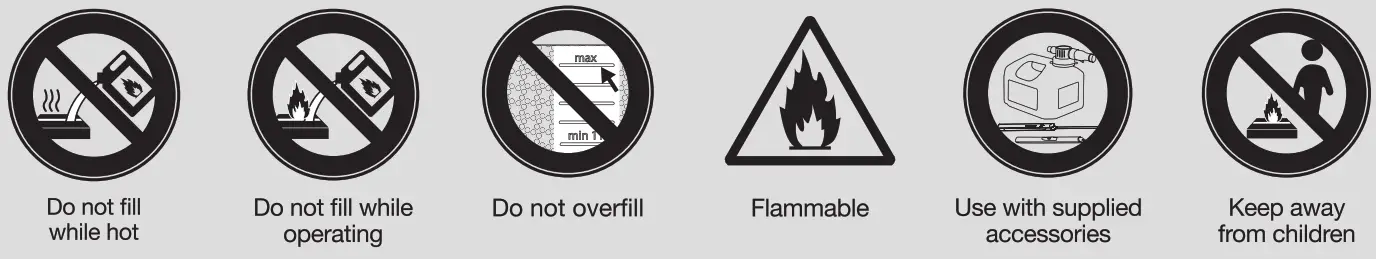 ecosmart CV Fireboxes - WARNINGS