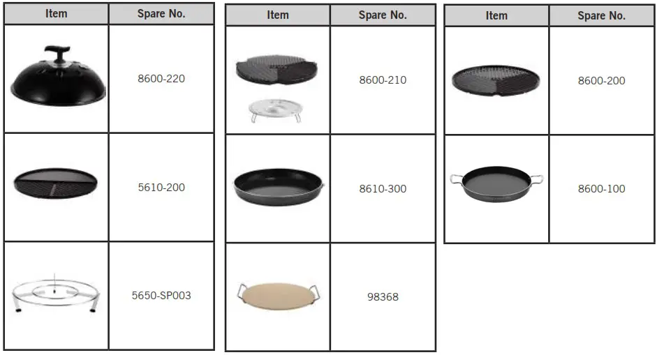 CADAC 5650 GRILLO CHEF 2 - Accessories