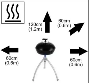 CADAC 5650 GRILLO CHEF 2 - Safety information 2