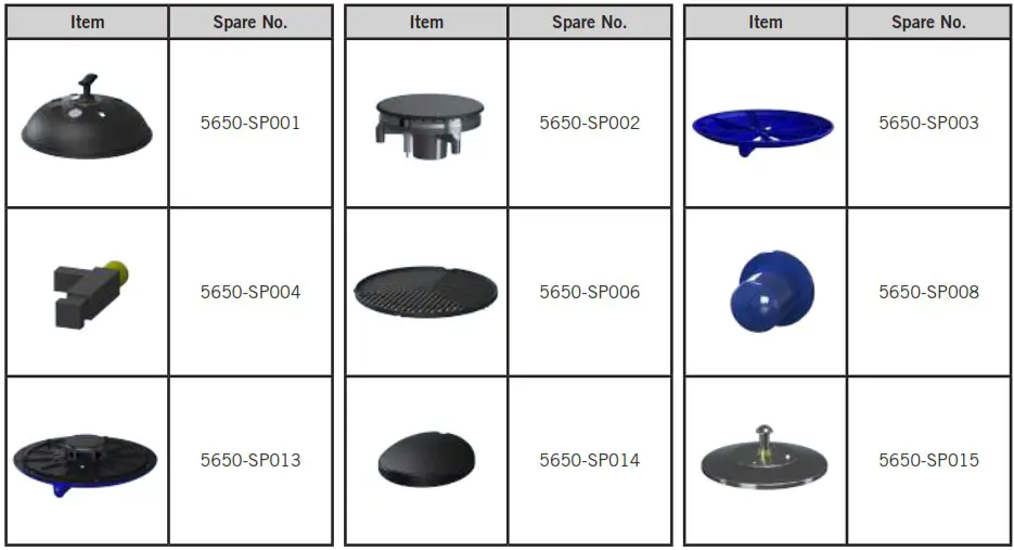 CADAC 5650 GRILLO CHEF 2 - Spares 1