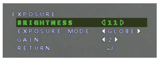 MONACOR ELAX - OSD Menu Control 2