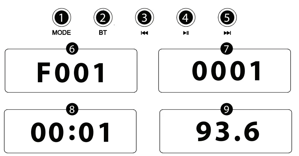 PYLE PDA69BU Stereo Amplifier Audio Receiver Sound System-4