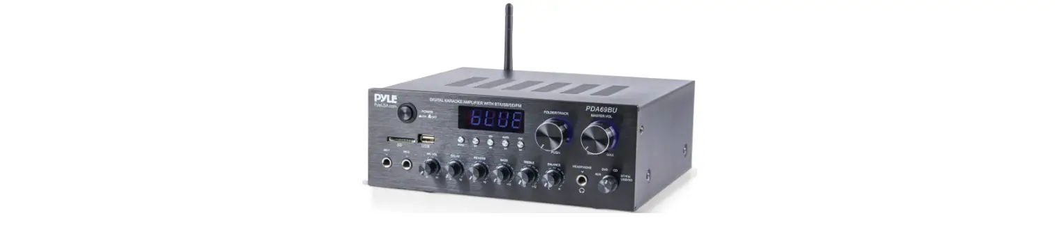 Pyle Pda69bu Stereo Amplifier Audio Receiver Sound System User Guide