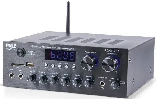 PYLE PDA69BU Stereo Amplifier Audio Receiver Sound System-PRODUCT