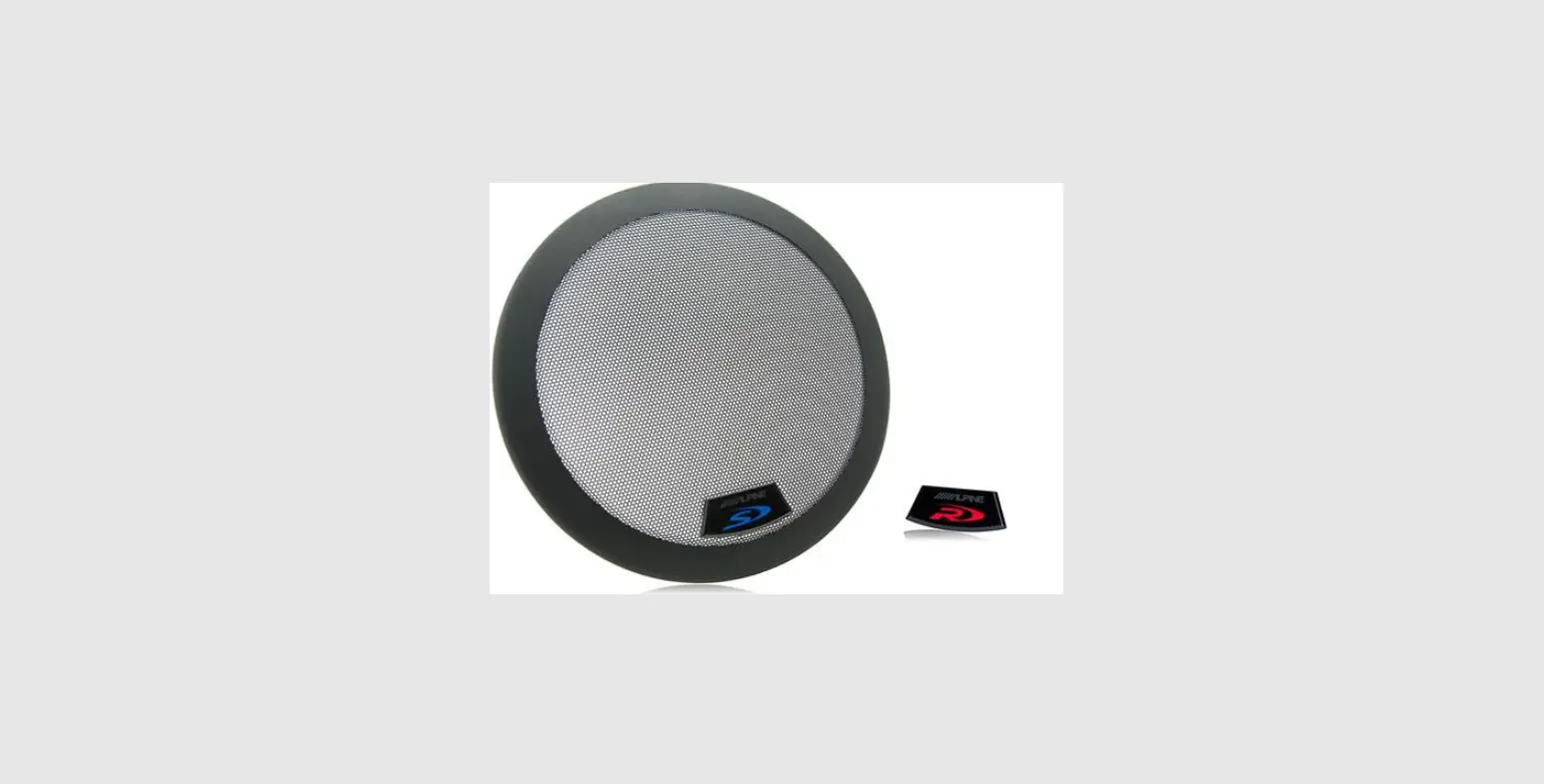 Alpine Kte-12g.3 12-inch Subwoofer Grille Kit Owner's Manual