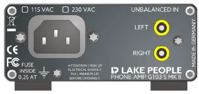 lake people G103-P-Mkii PHONO-AMP-3