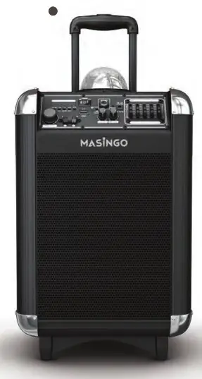 MASiNGO Soprano X1 Karaoke Machine - cover 2