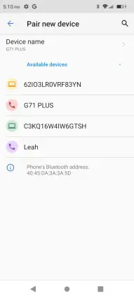 BLU PRODUCTS G71L Dual SIM Smartphone - . Settings 2