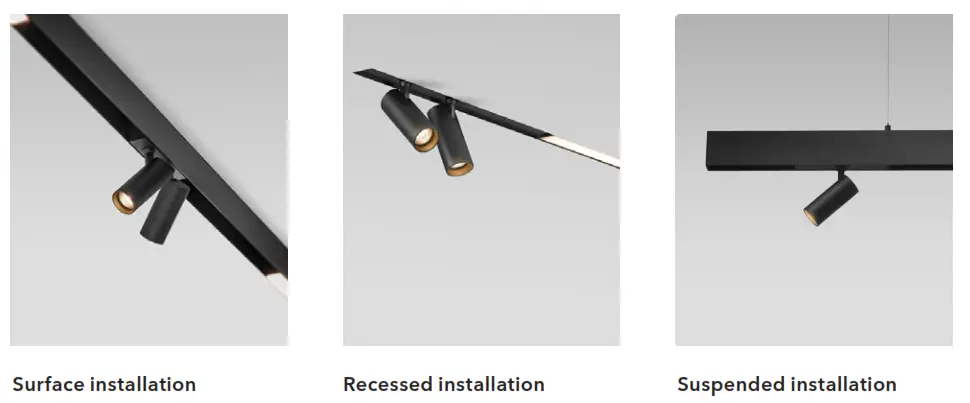 LIGHTINOVA CLIXX Magnetic Pendant Profile Light - FIG1