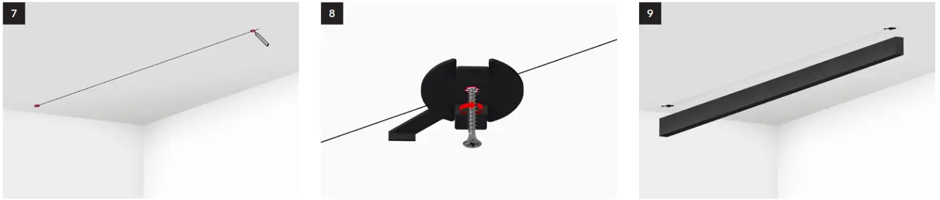 LIGHTINOVA CLIXX Magnetic Pendant Profile Light - FIG10