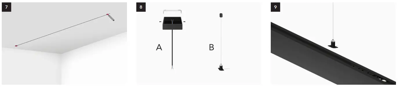 LIGHTINOVA CLIXX Magnetic Pendant Profile Light - FIG14