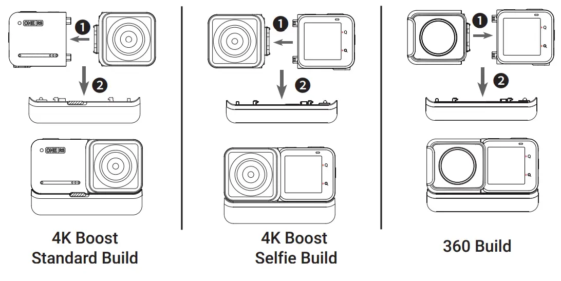 Insta360 CINRSGP One RS Twin Edition Camera - Camera Assembly