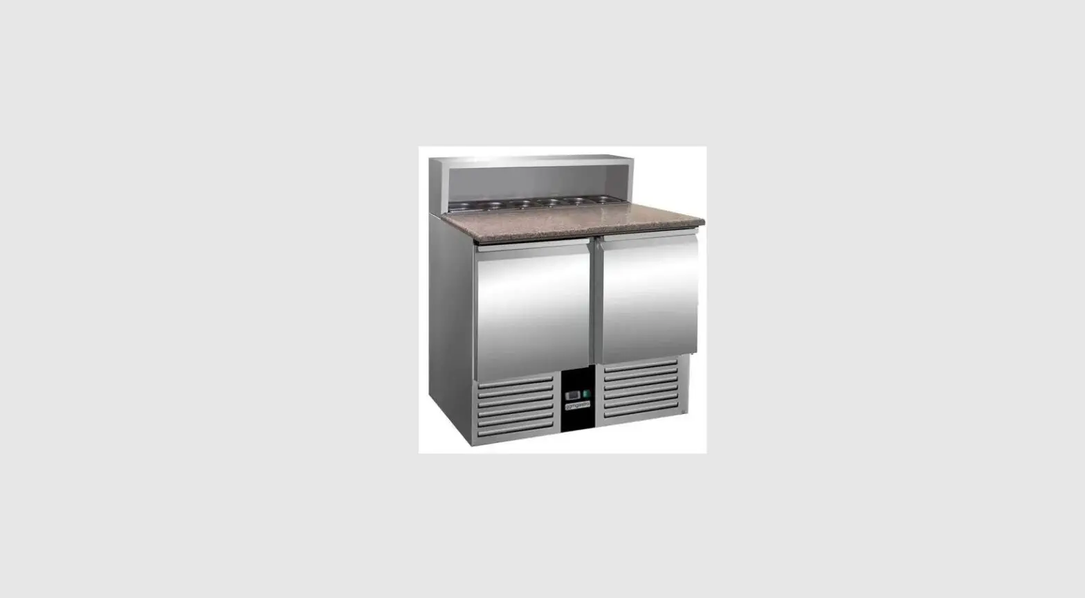 Ggm Gastro Samg97n Stainless Steel Pizza Salad Prep Saladette Counter Instruction Manual