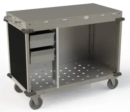 Cadco-CBC-PHRX-Series-Medium-Mobile-Demo-Sampling-Cart-product
