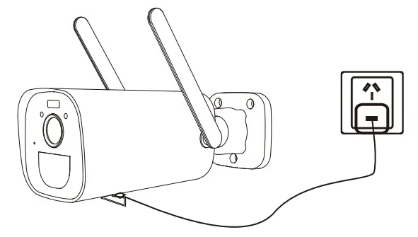 xmartO B09T9DF5DX Wire Free Security Camera - fig 2