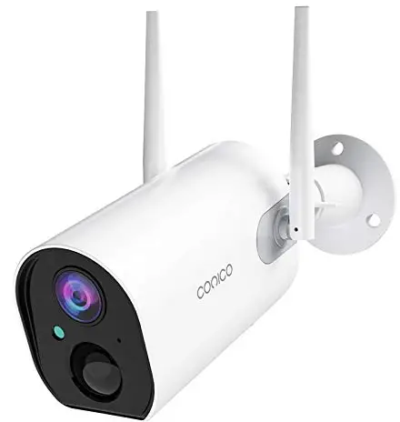 xmartO B09T9DF5DX Wire Free Security Camera
