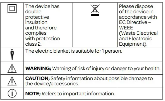 INVENTUM HN131MW Electric Blanket 2
