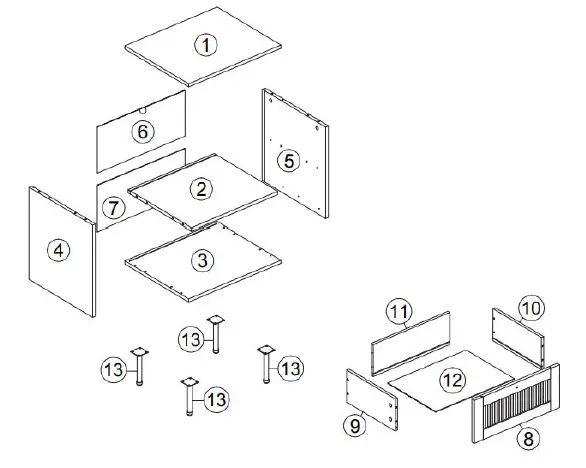 kogan-SHANGRI-LA-Honeycomb-Entertainment-Unit-fig-1