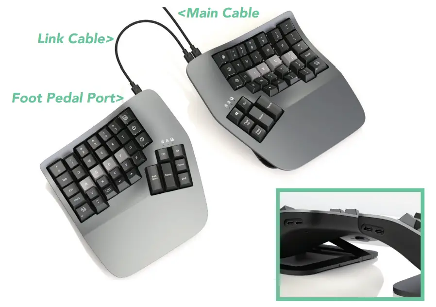 KINESIS KB360 Mechanical Keyboard - fig