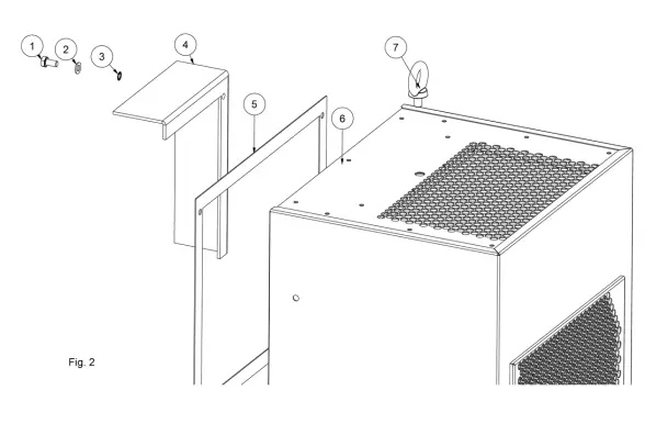 SEIFERT 43202001 BTU Control Cabinet Air Conditioner - fig 3