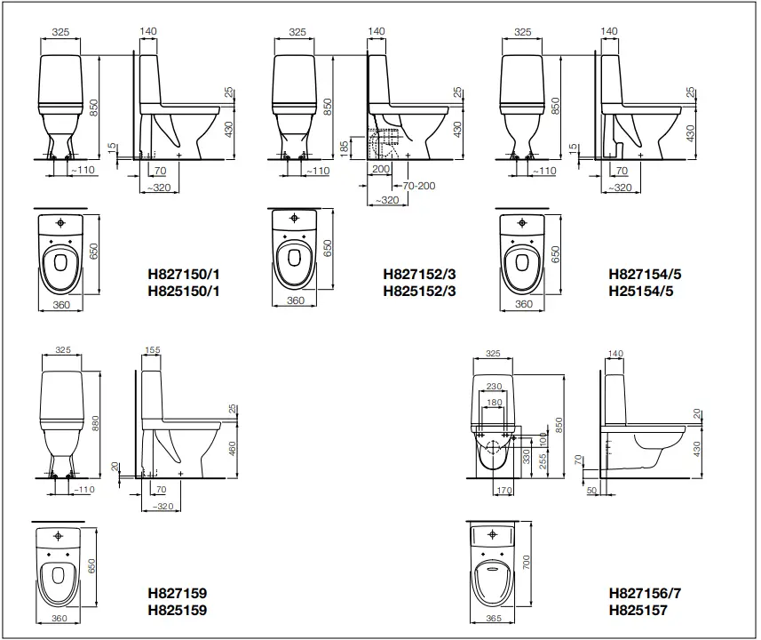 LAUFEN-KOMPAS-Floor0-WC-with-Flushing-Tank-FIG-3