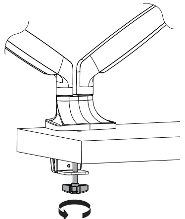 Neomounts NM-D750DSILVER Monitor Arm Gasveer-fig8