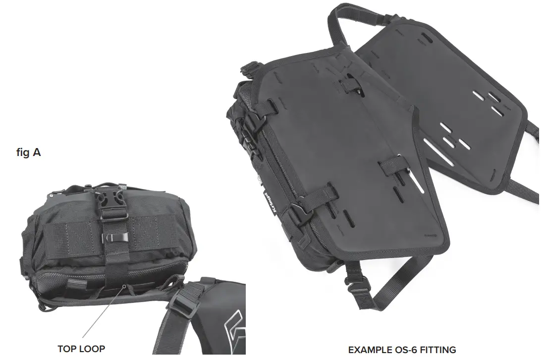 Kriega CRF300L Honda Perfect Fit Rally - EXAMPLE OS