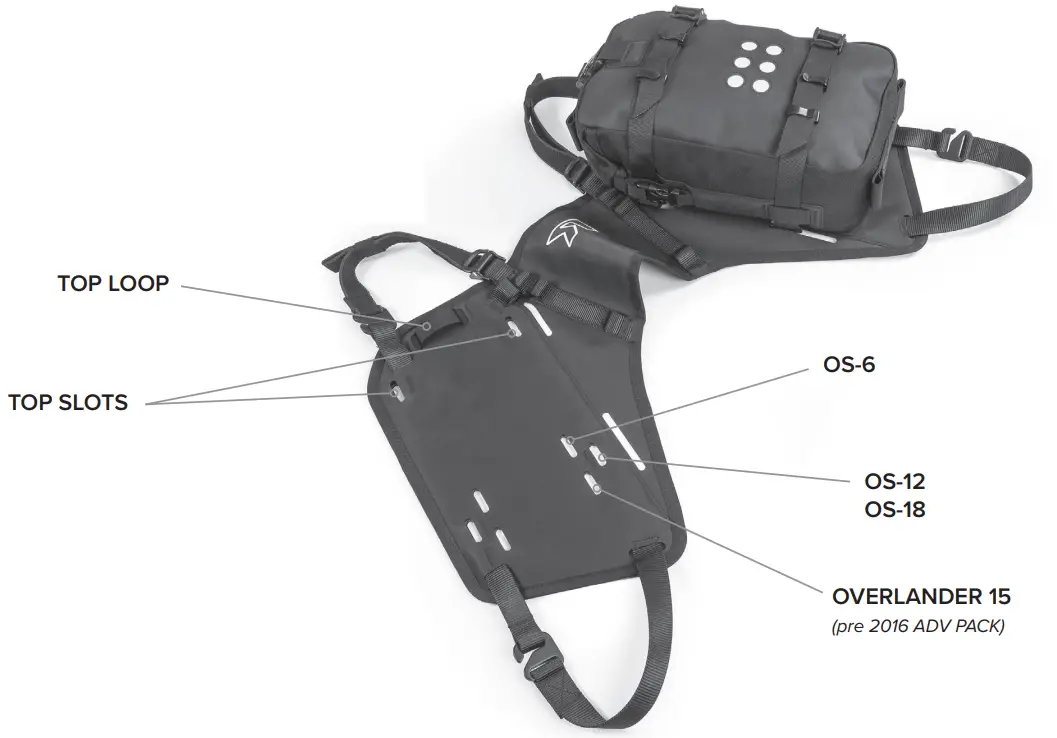 Kriega CRF300L Honda Perfect Fit Rally - ON THE BIKE