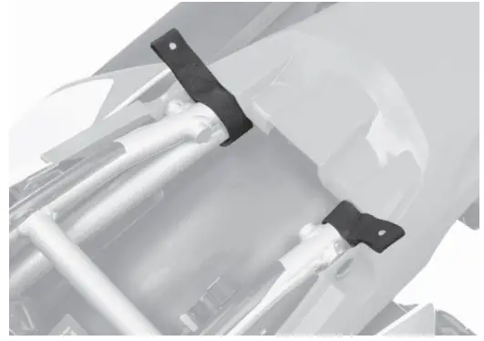 Kriega CRF300L Honda Perfect Fit Rally - SUBFRAME LOOPS