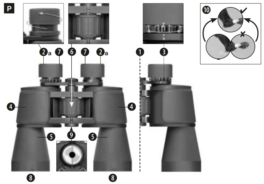 1211233 Travel 12x32 Pocket Binoculars Overview