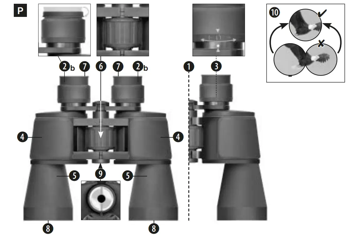 1211233 Travel 12x32 Pocket Binoculars Overview
